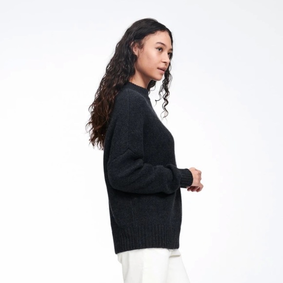 Naadam oversized crew neck sweater NWT - Picture 4 of 16